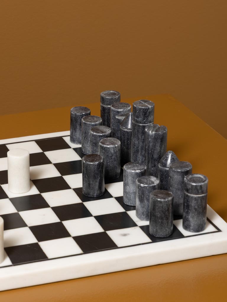 Jeu d'échecs en marbre - 4