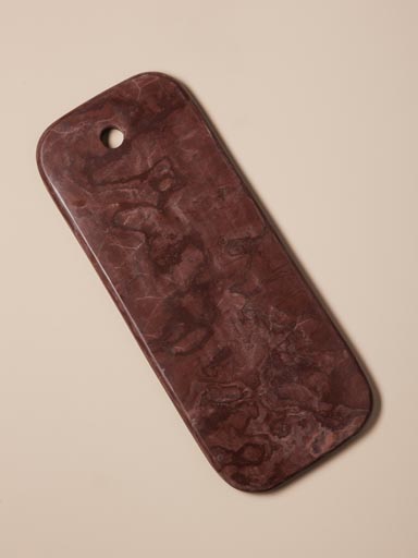 Brown marble rectangular cutting board