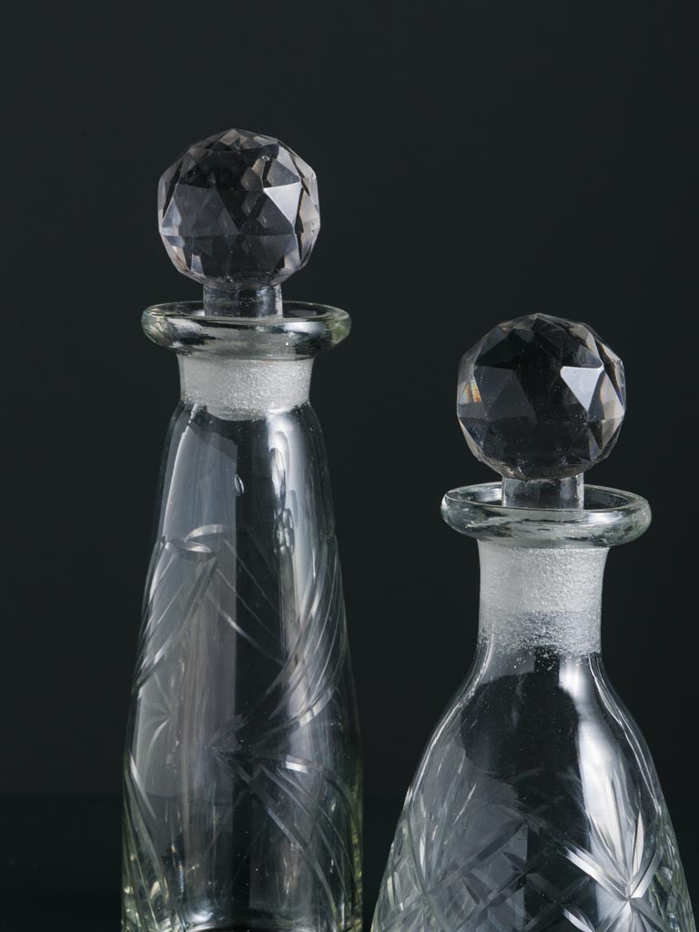 S/3 small engraved bottles Ottilia - 6