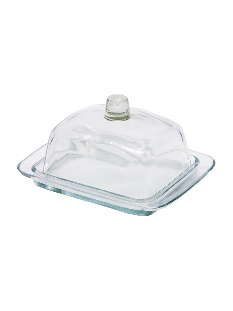 Glass butter dish Classy - 2