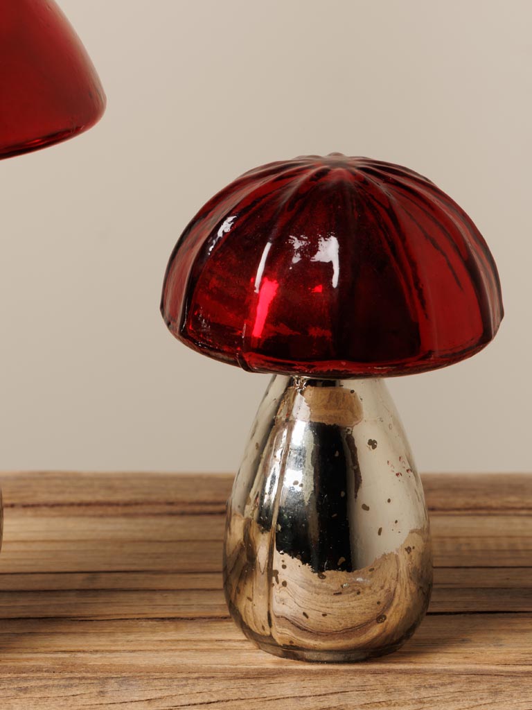 S/3 red mushrooms - 5