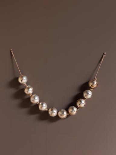 10 xmas balls table deco Lunor