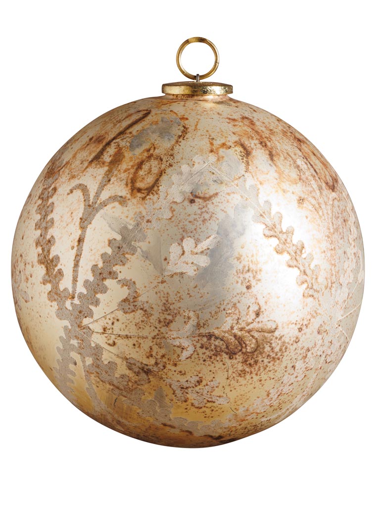 Large xmas ball Antique Garden - 2