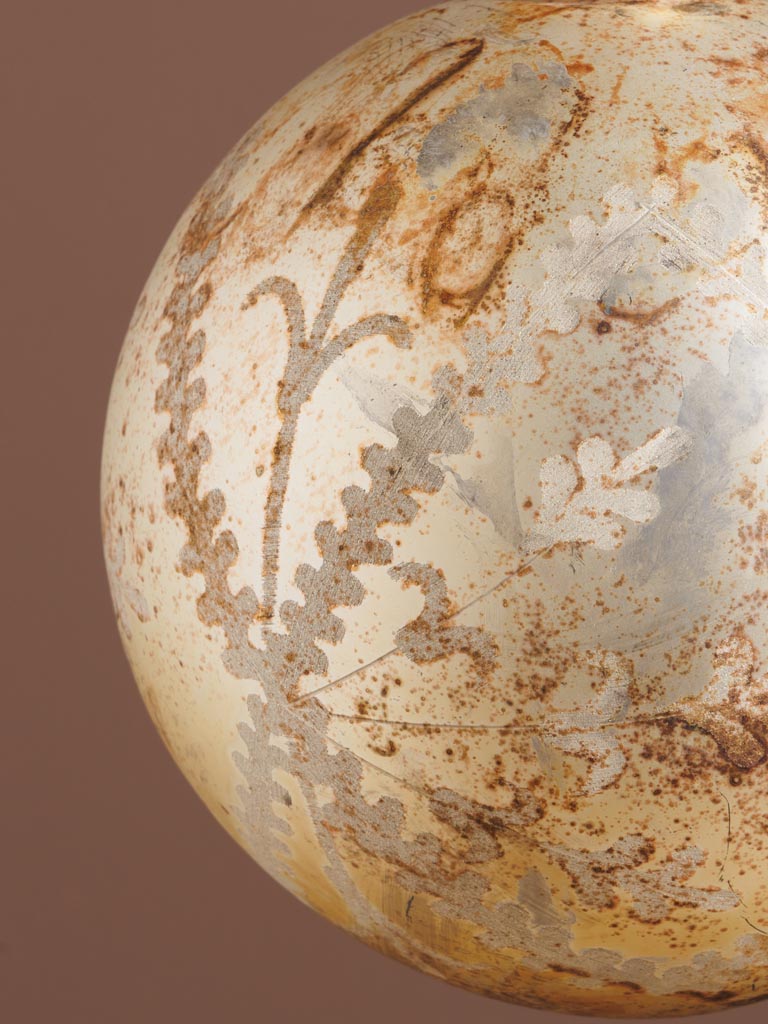 Large xmas ball Antique Garden - 3