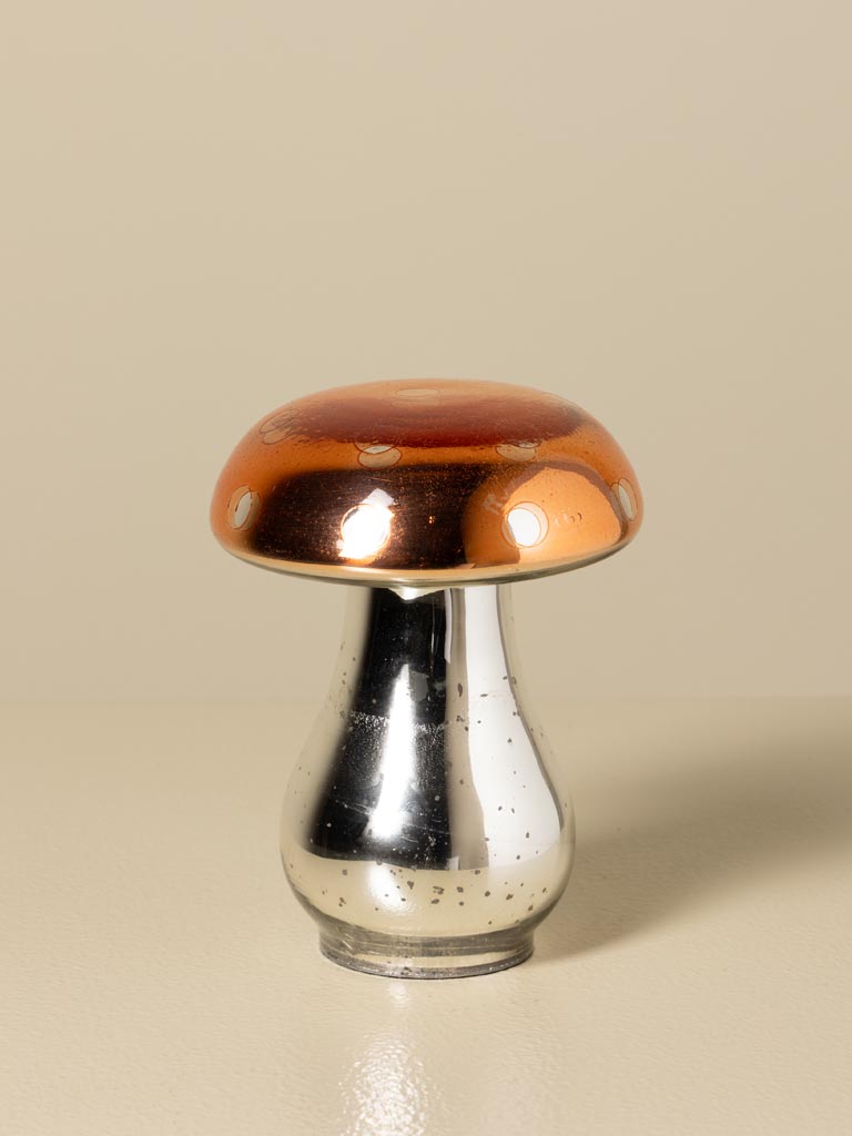 Champignon orange et argent - 1