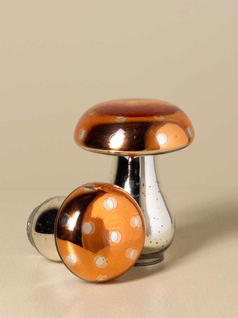 Champignon orange et argent - 3