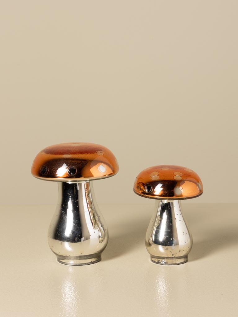 Champignon orange et argent - 4