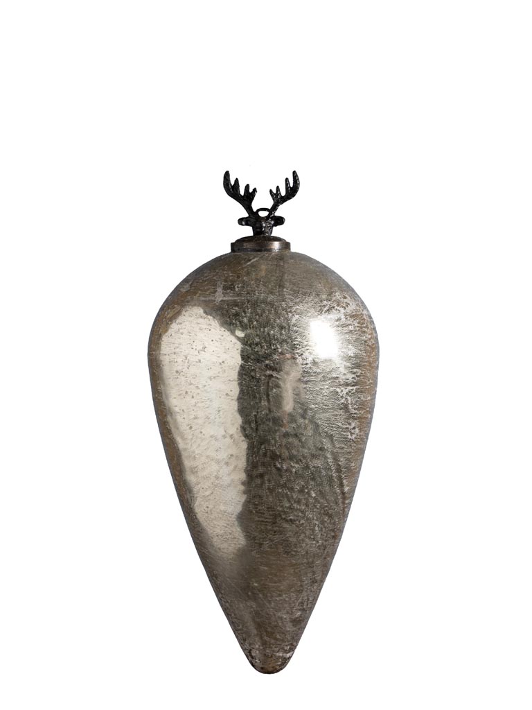 BN goutte argentée et tête de cerf XL - 2