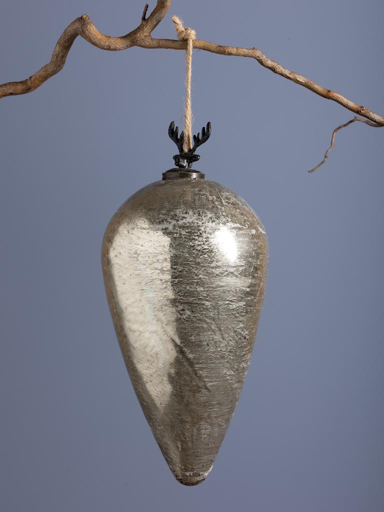BN goutte argentée et tête de cerf XL - 3