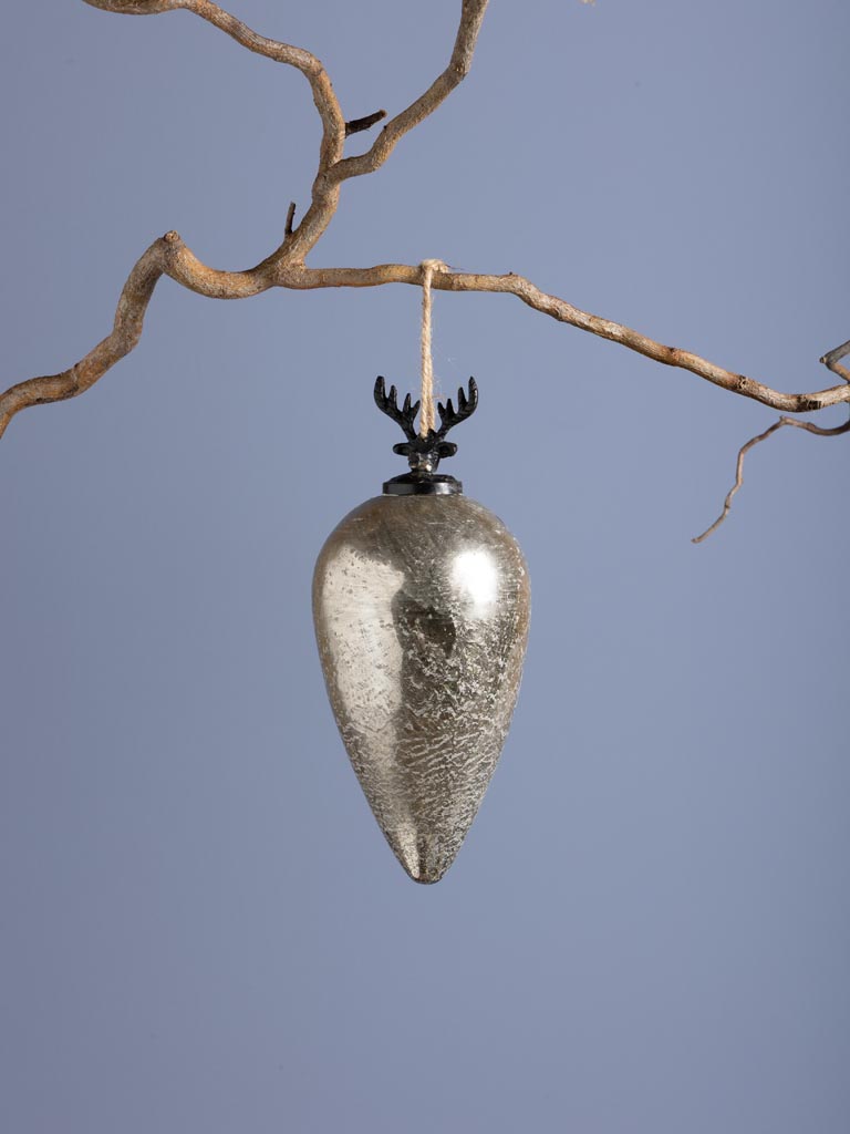 BN goutte argentée et tête de cerf S - 1
