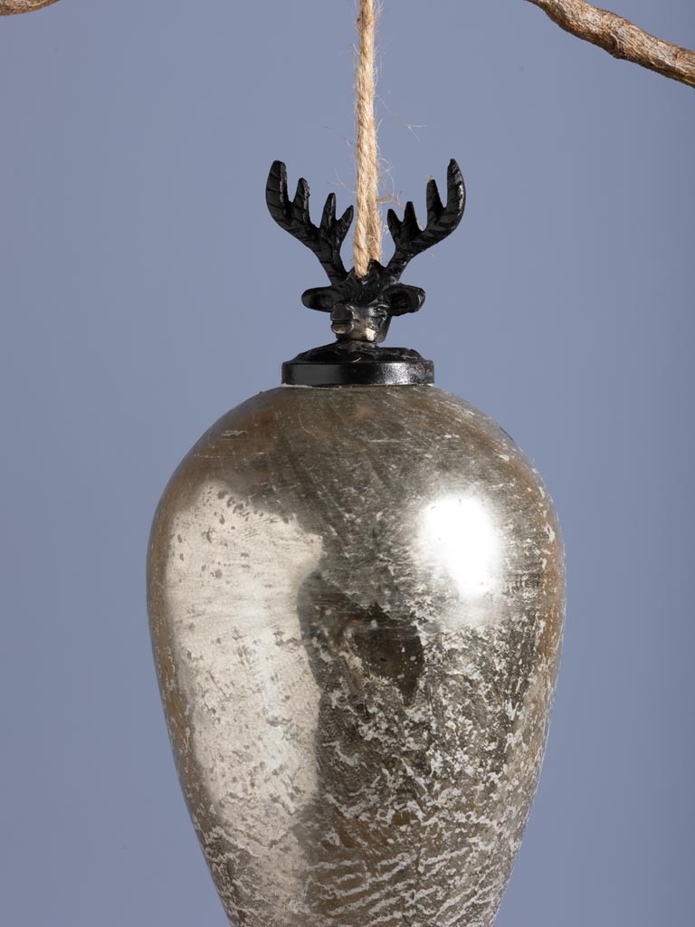 BN goutte argentée et tête de cerf S - 3