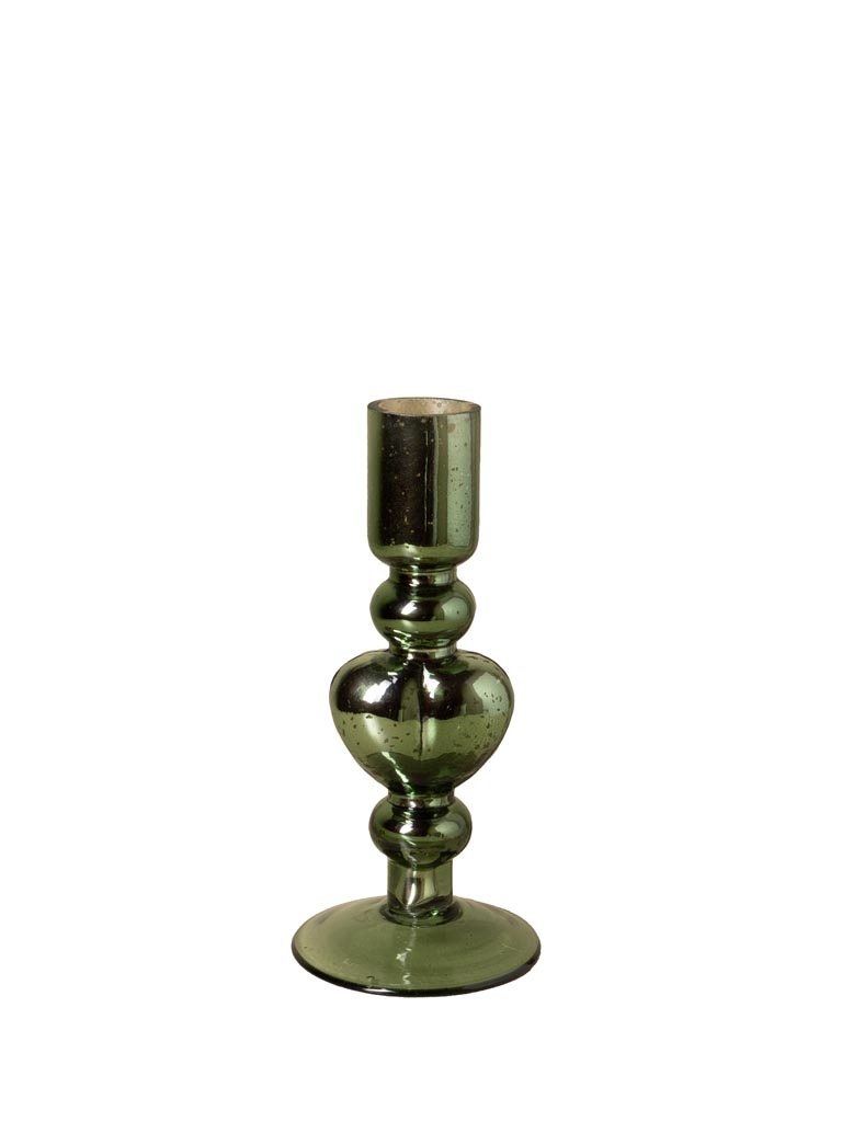 Bougeoir un coeur vert - 2