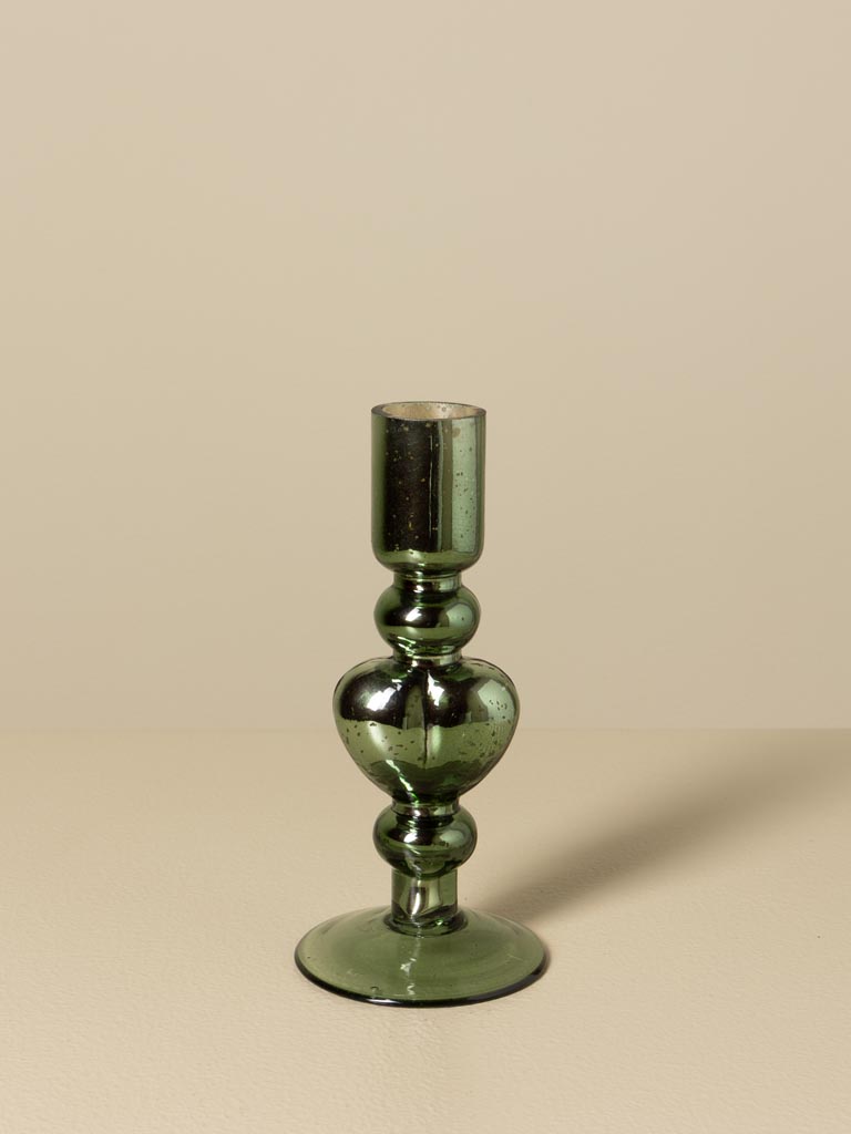 Bougeoir un coeur vert - 3