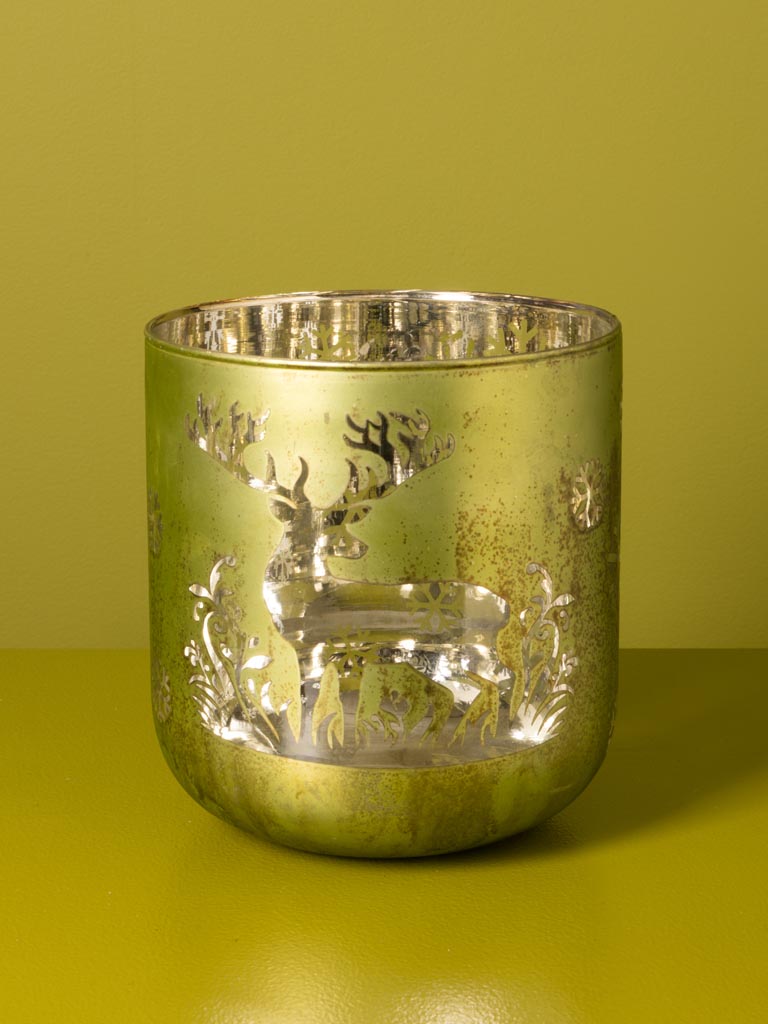 Photophore vert et cerf - 3