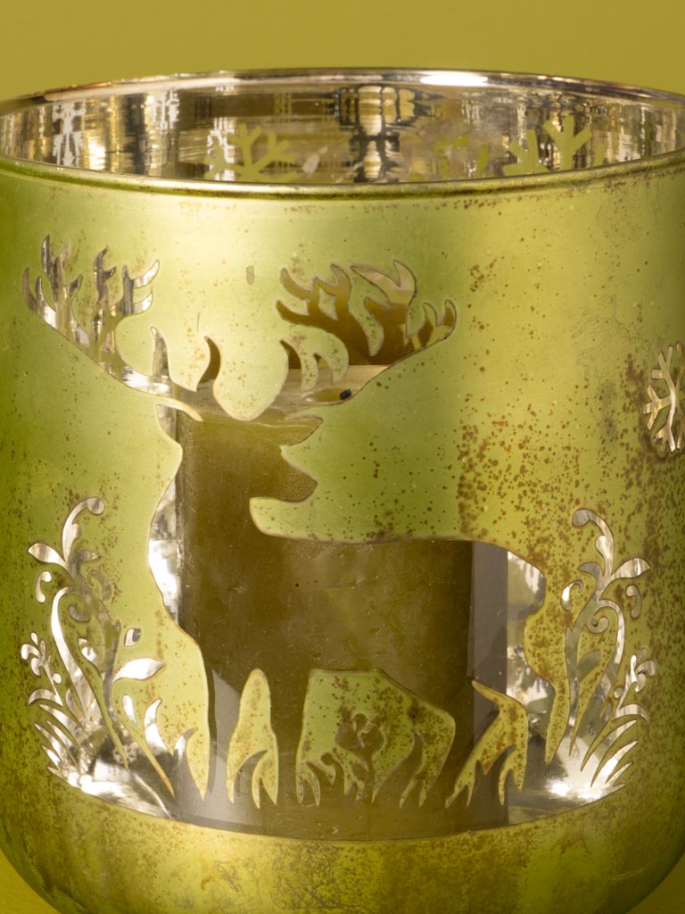 Photophore vert et cerf - 5