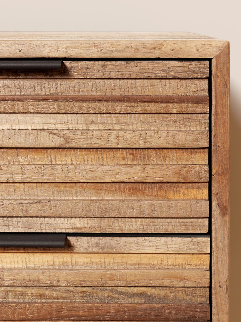 Bedside table 2 drawers Pocket - 9