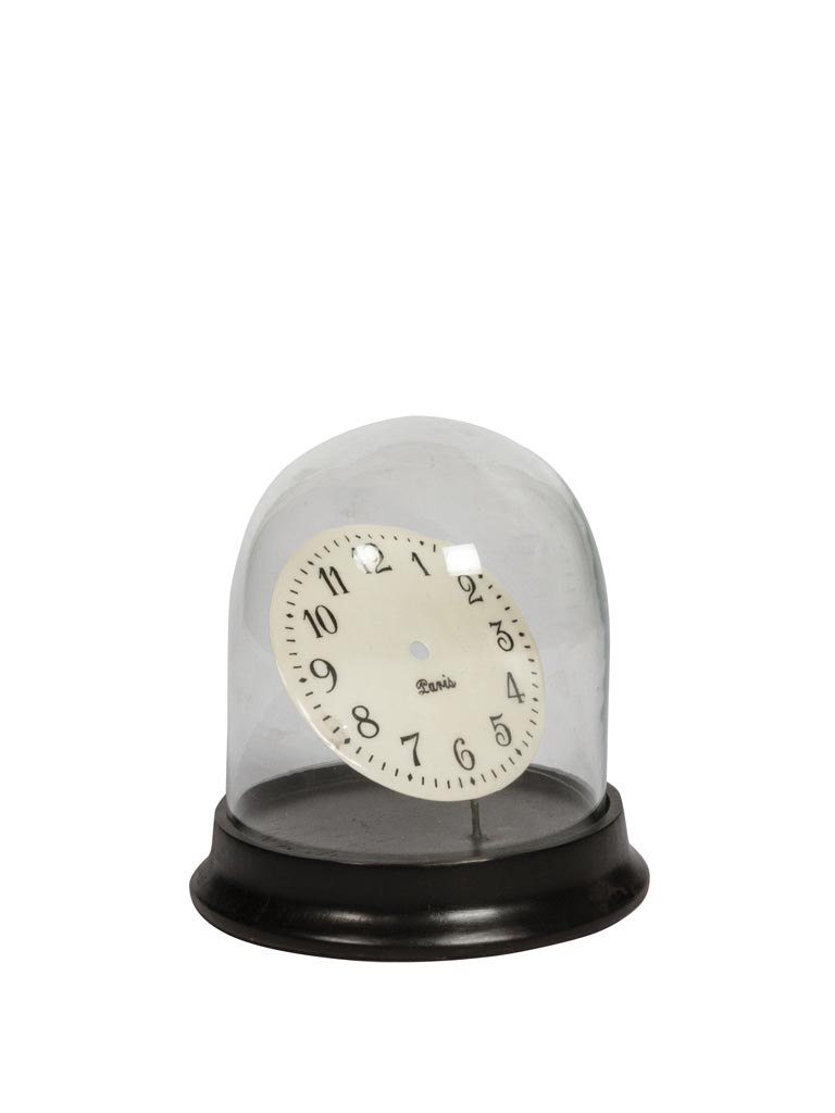 Glass dome with clock dial - 2
