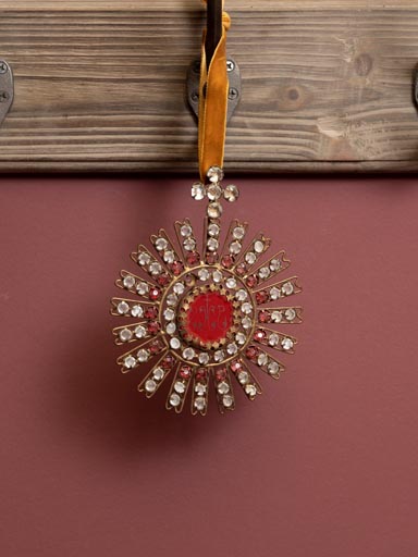 Hanging Ex-voto red sun decor