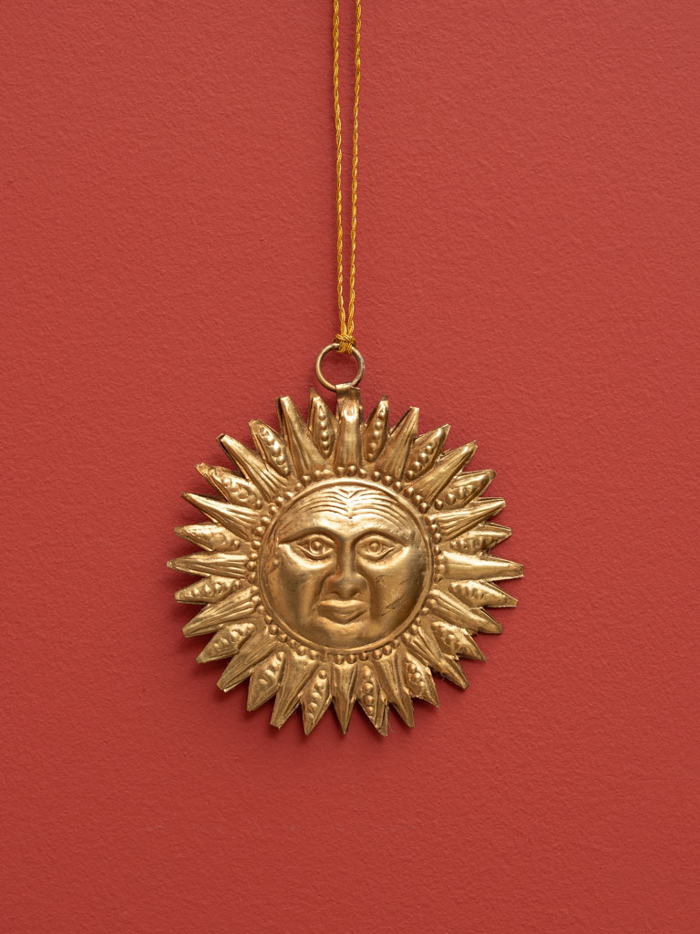 Hanging sun ornament - 1