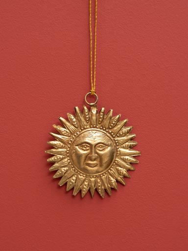 Hanging sun ornament