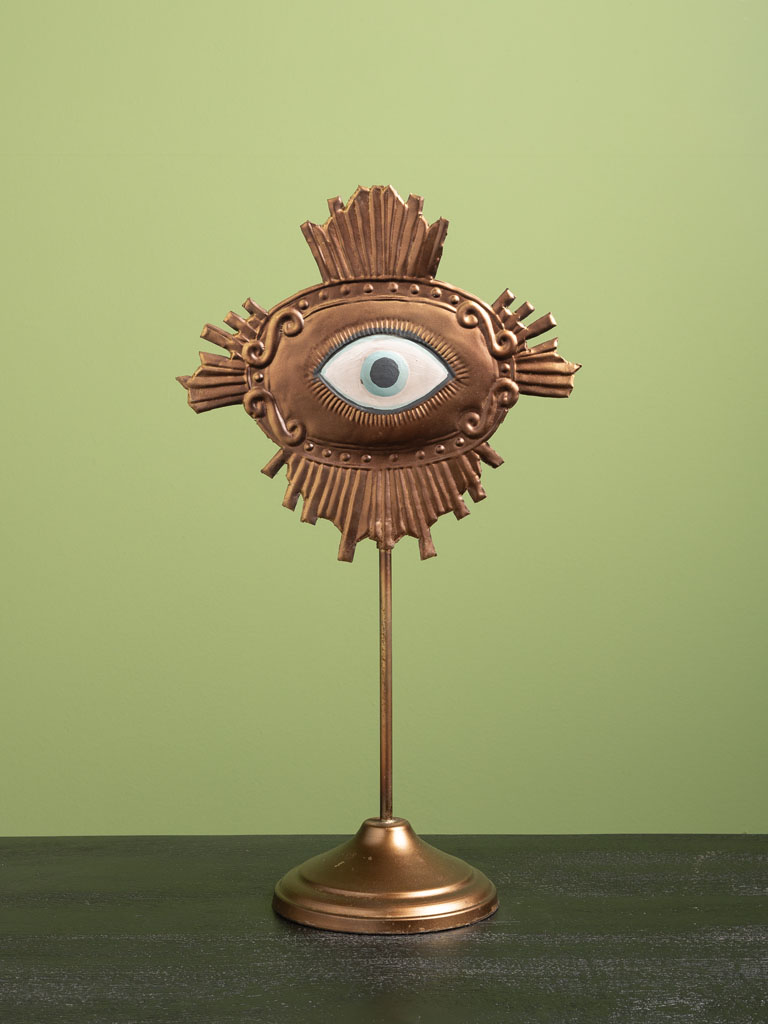 Ex-voto eye on stand - 1