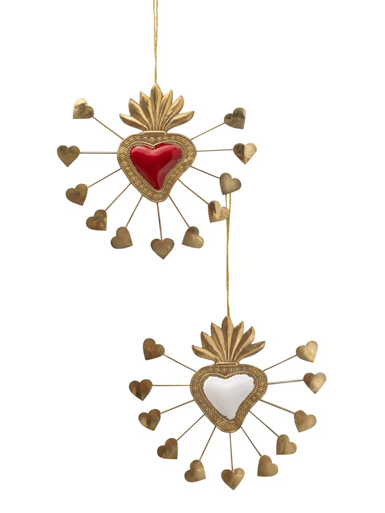 S/2 Ex-voto hearts with tiny hearts - 2