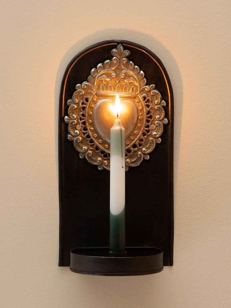 Wall candlestick with Ex-voto - 1