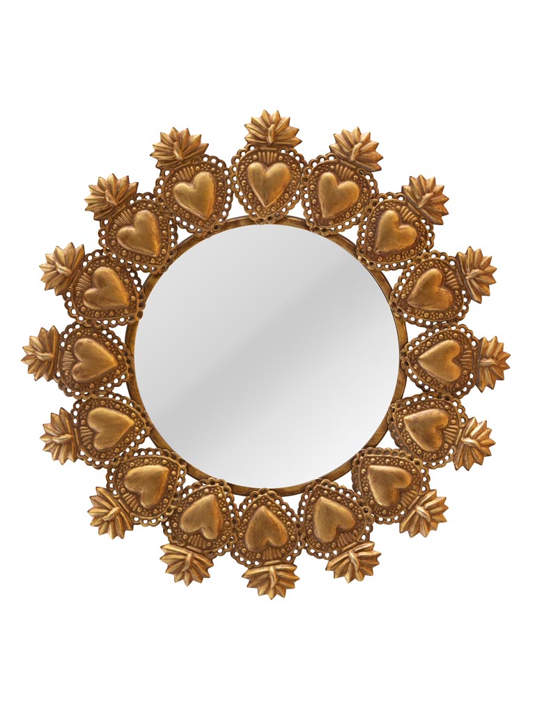Mirror with Ex-voto frame - 2