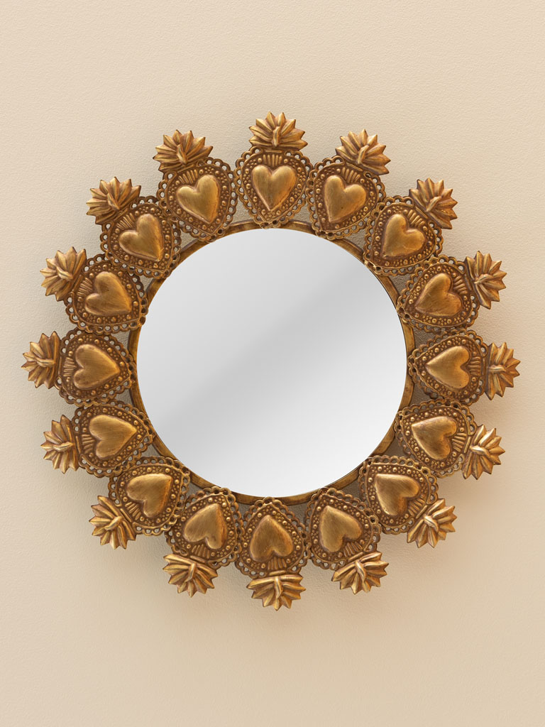 Miroir ronde d'Ex-voto - 1