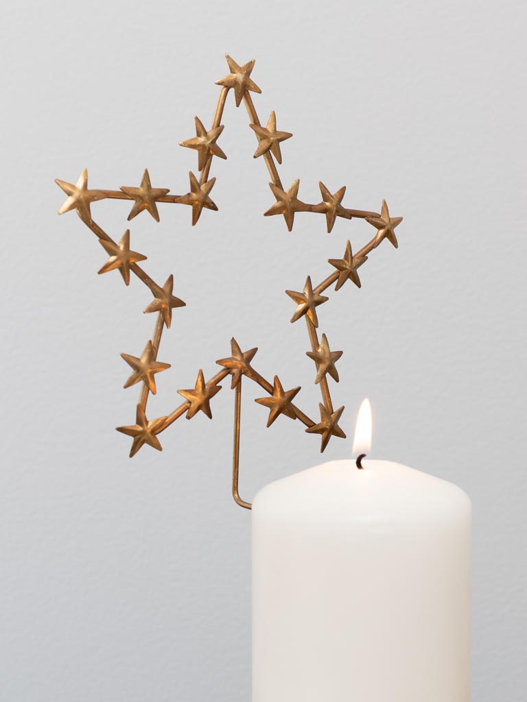 Star candle pin - 3