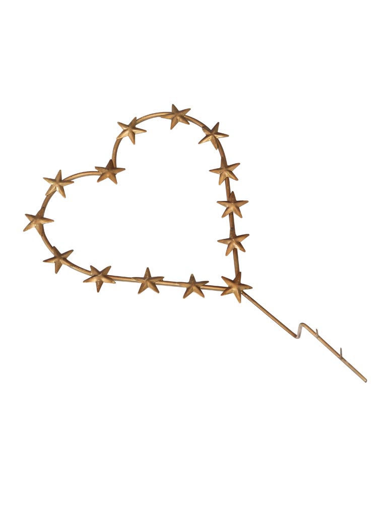 Heart candle pin Love - 2