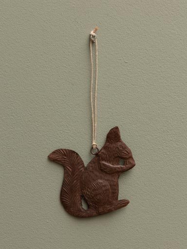 Hanging rusty squirrel