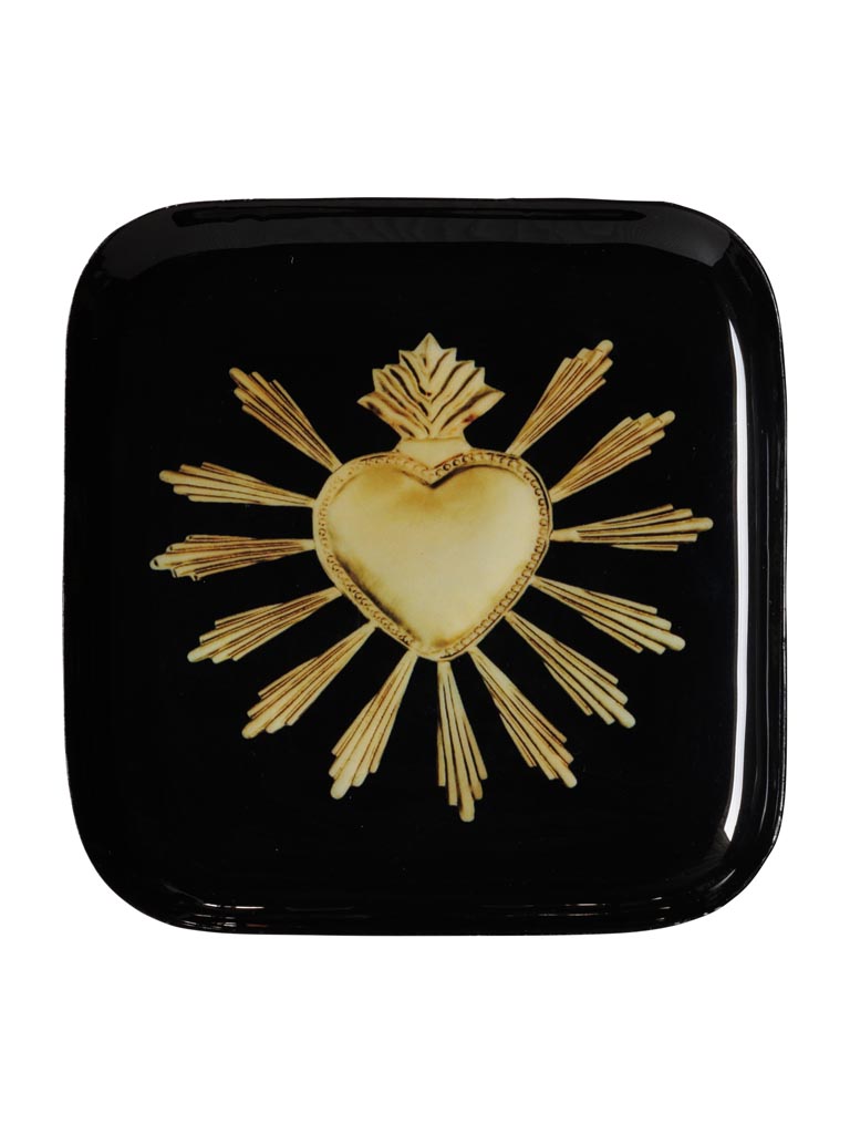 Trinket tray lacquered Ex-voto - 2