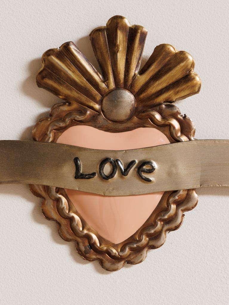 Ex-voto pastel rose Love - 3