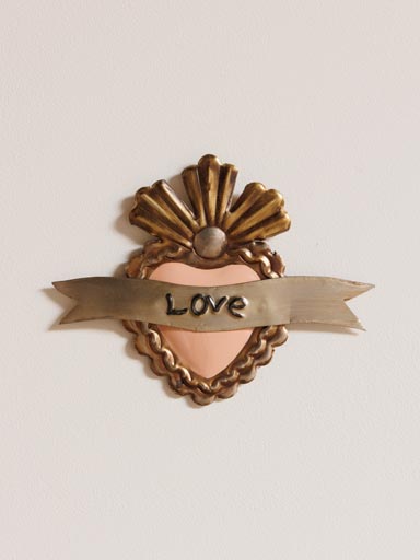 Ex-voto light pink Love