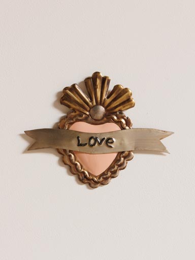 Ex-voto light pink Love