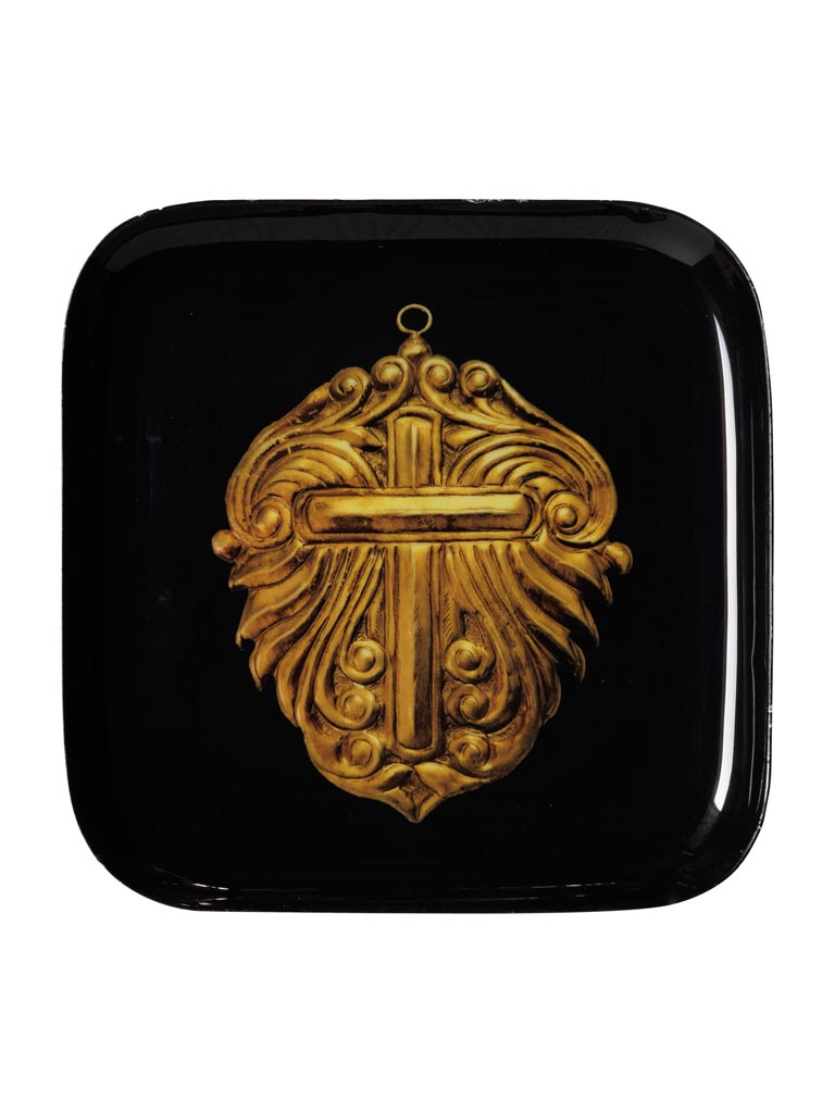 Trinket tray Ex-voto with cross - 2