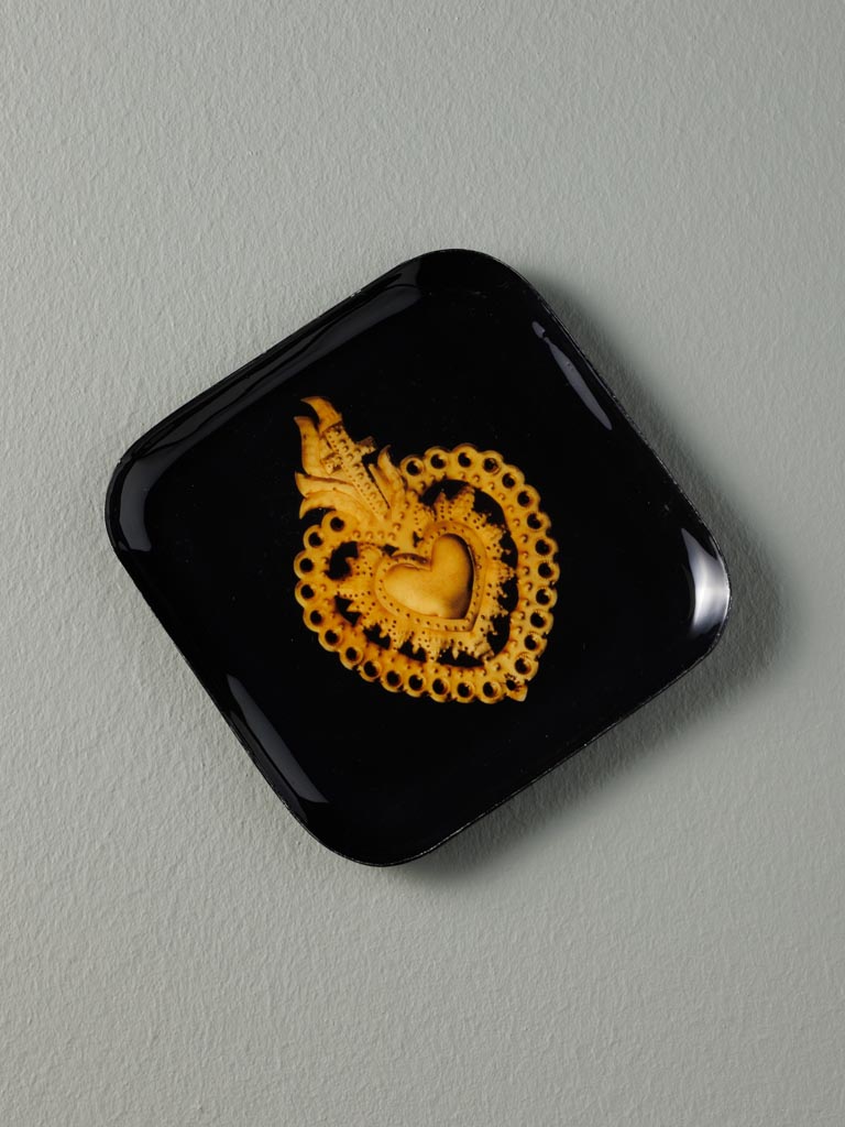 Trinket tray Ex-voto heart - 5