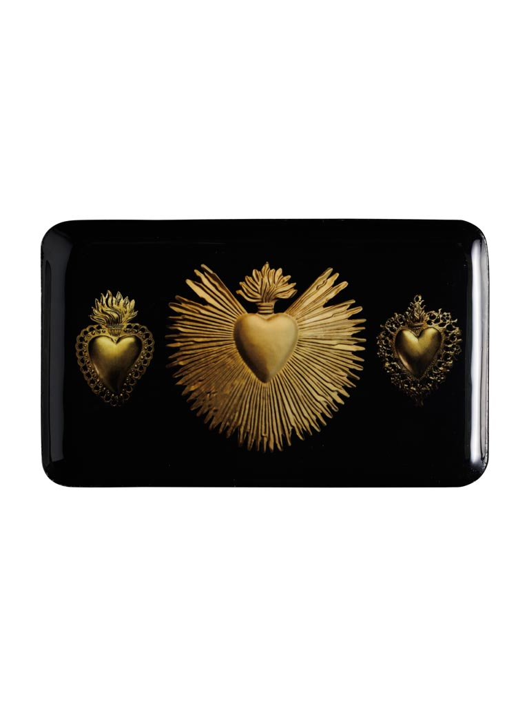 Trinket tray 3 golden Ex-voto - 2