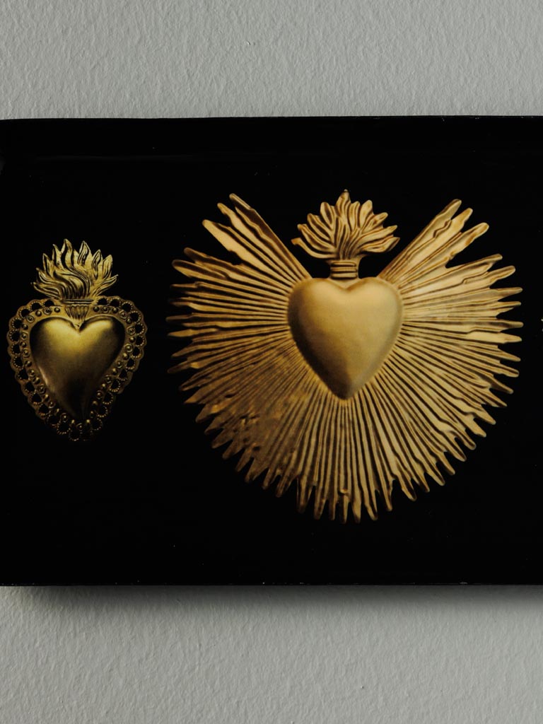 Trinket tray 3 golden Ex-voto - 3