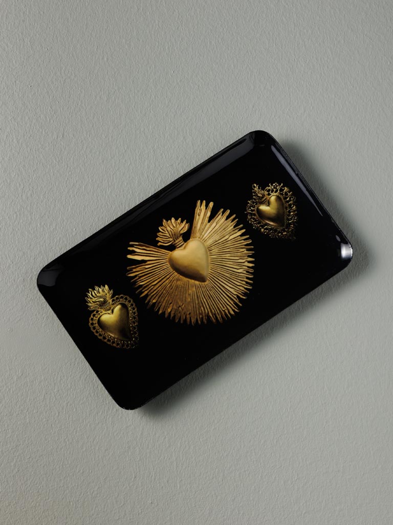 Trinket tray 3 golden Ex-voto - 5