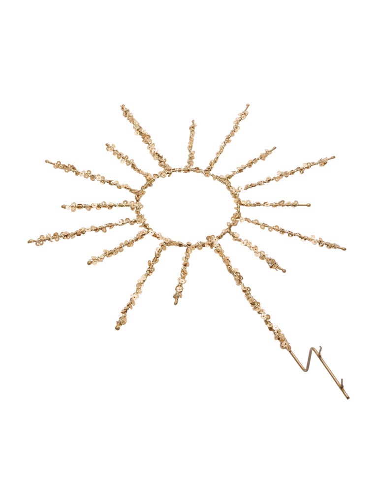 Candle pin radiant sun - 2