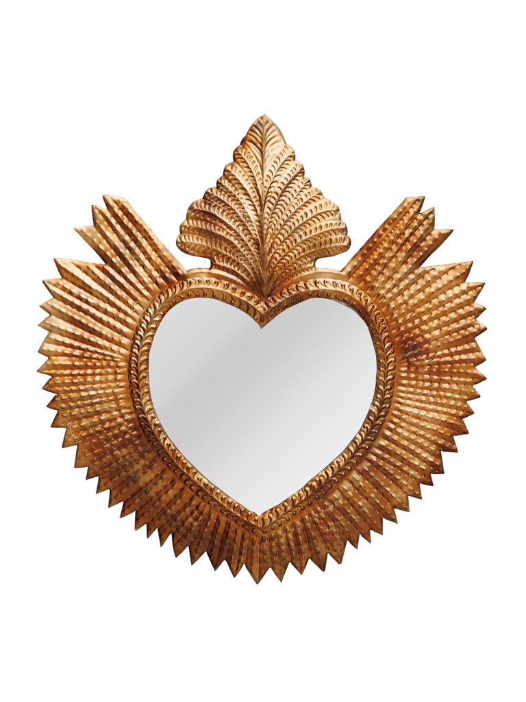 Large mirror Ex-voto heart Halo - 2
