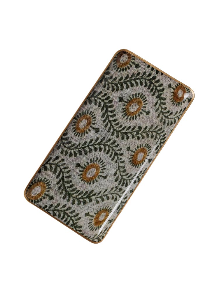 Long green & grey tray Bangalore - 2
