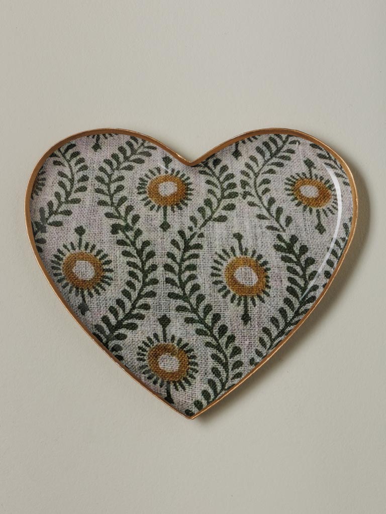 S/2 green heart trays Bangalore - 3