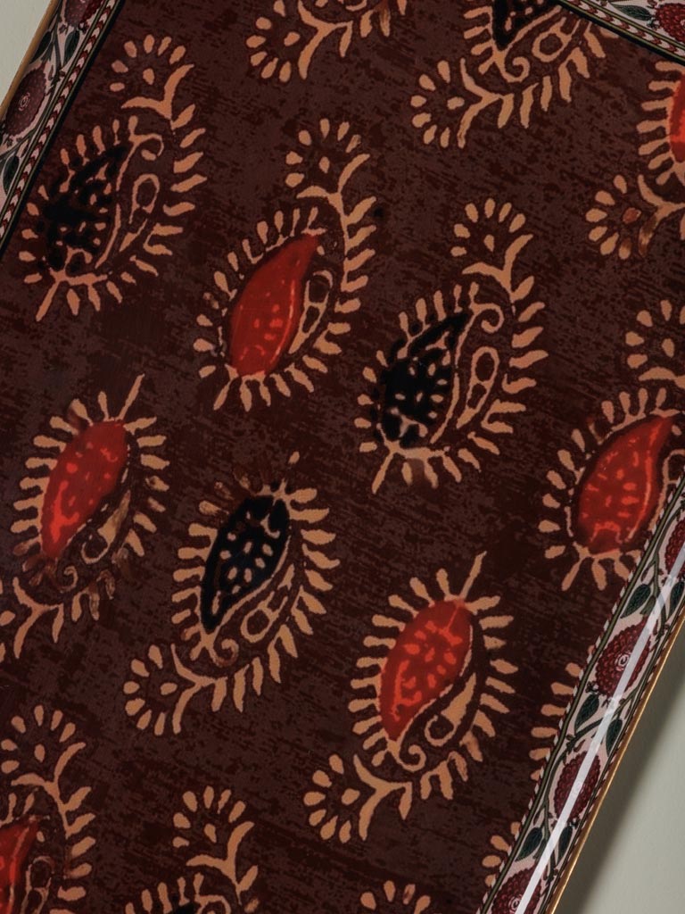 Large burgundy tray Bangalore - 3