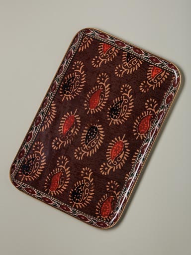 Large burgundy tray Bangalore