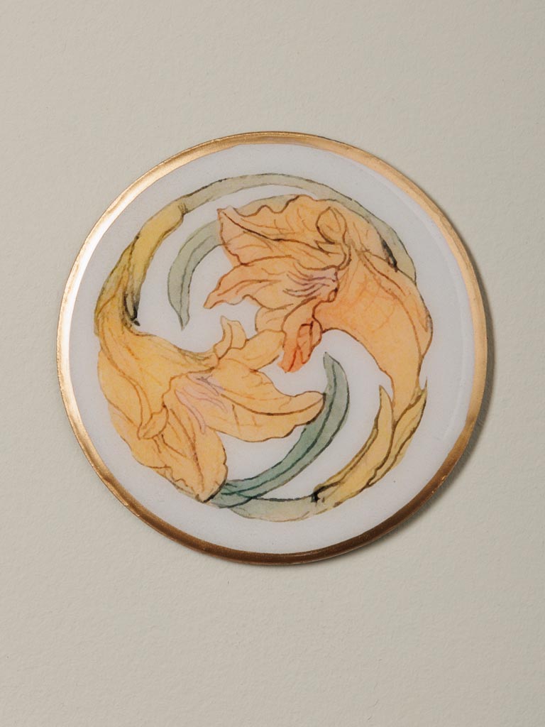 S/4 coasters Art nouveau - 2