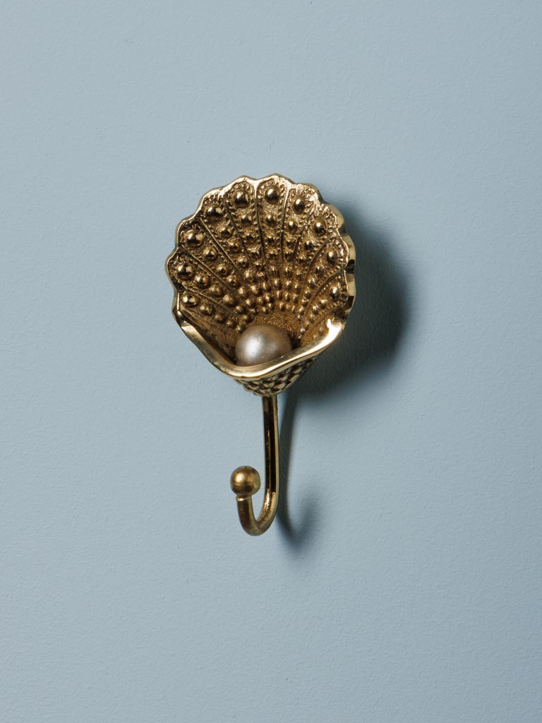 Crochet coquillage et perle - 3