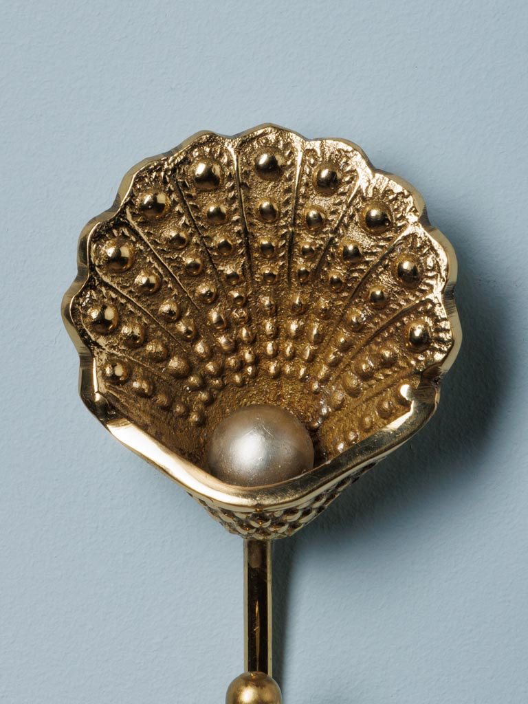 Crochet coquillage et perle - 4